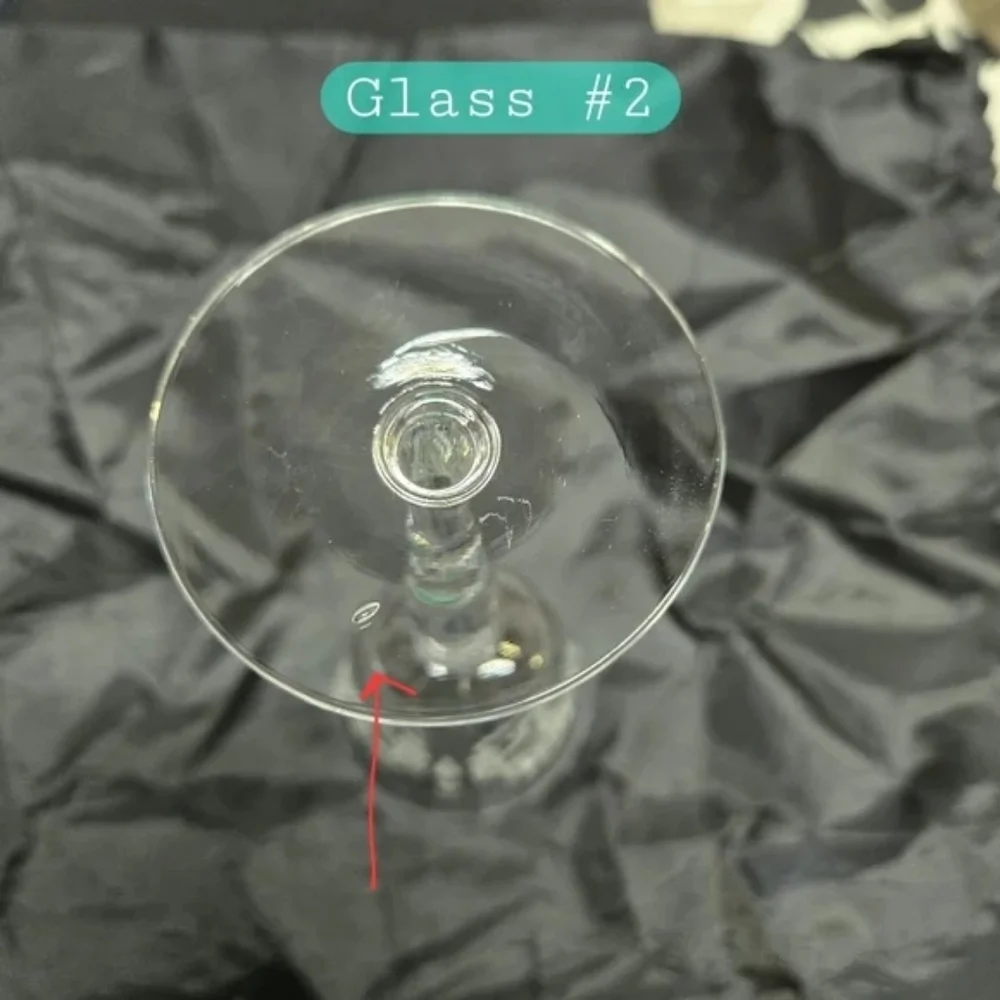 3 Morgantown Glass Co's Virginia Cordial Etched in Clear Wine/Water Glass - Picture 7 of 16